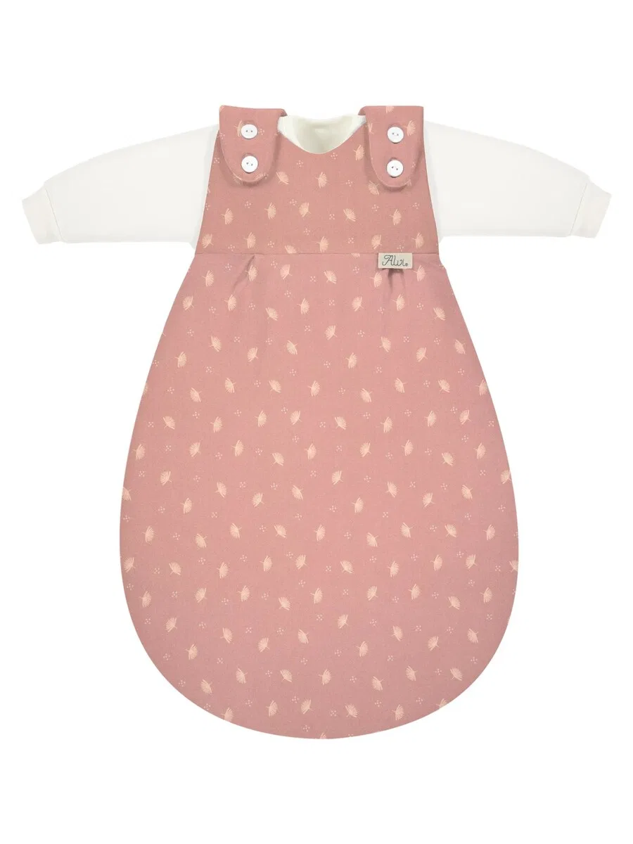 Спальный мешок ALVI 'Schlafsack Baby-Maxchen 3-teilig Baumwolle' розового цвета