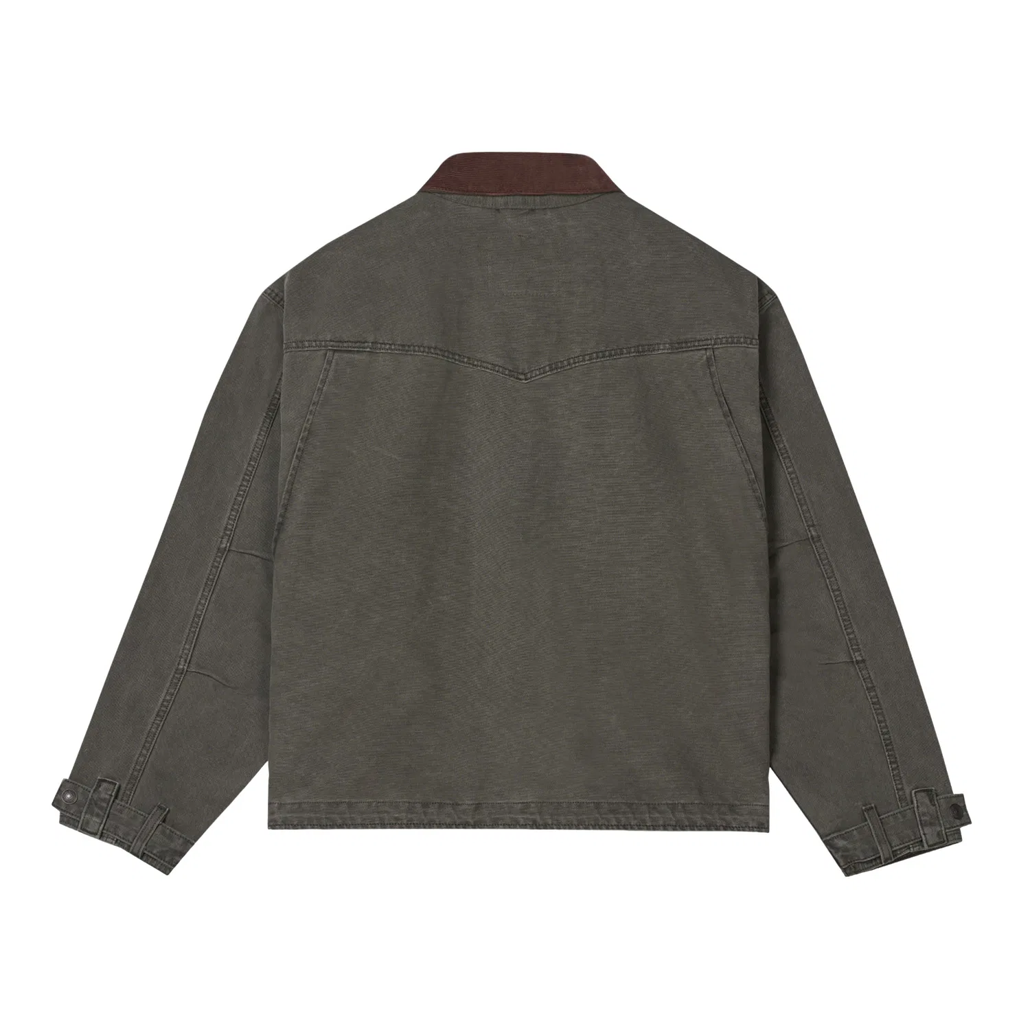 Мужская куртка с отложным воротником Army Green Levis — фото 3