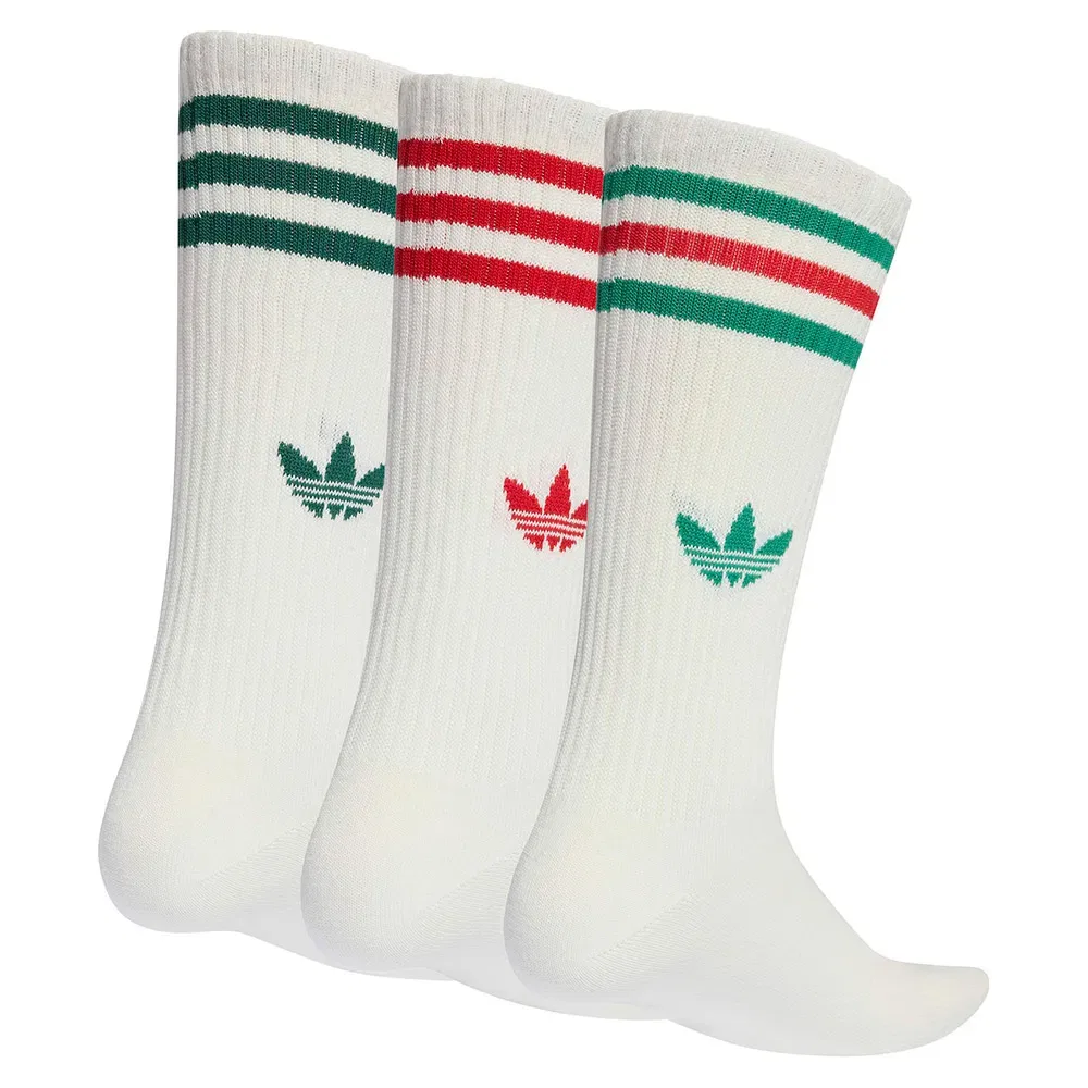 Носки высокие Adidas Originals, белый — фото 2
