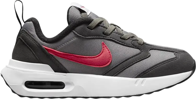 

Кроссовки Nike Air Max Dawn PS 'Flat Pewter Siren Red', серый