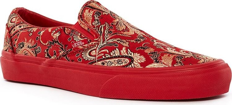 Кеды Vans Opening Ceremony x Slip-On LX Qi Pao II Red, красный — фото 3
