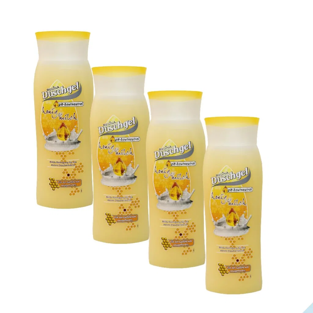 Гель для душа Honey & Milk, PGV, 300 мл, 4 шт