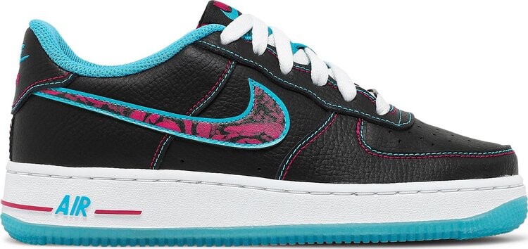 

Кроссовки Nike Air Force 1 LV8 1 GS 'Miami Nights', черный
