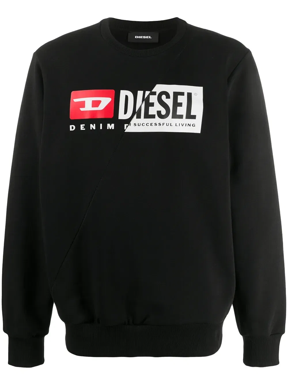 Толстовка S-Girk-Cuty с логотипом Diesel, черный