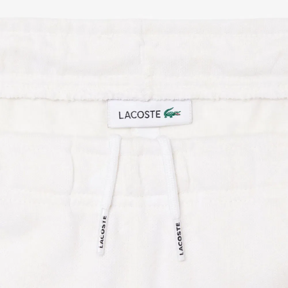 Детские брюки для девочек Lacoste Monogram, White — фото 4