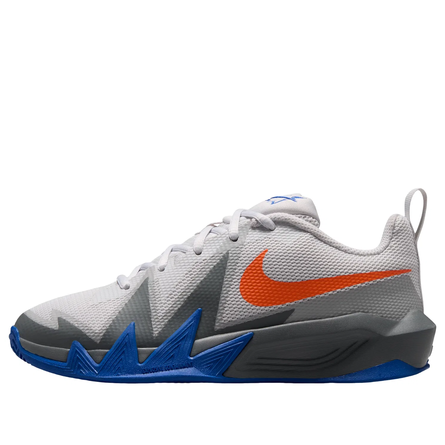 Детские кроссовки для баскетбола с шнуровкой Nike S.T. Dynamite, серый