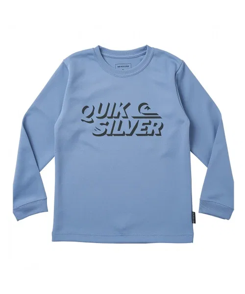 Рашгард детский Quiksilver Shadow Knock LS YOUTH UPF50+ синий