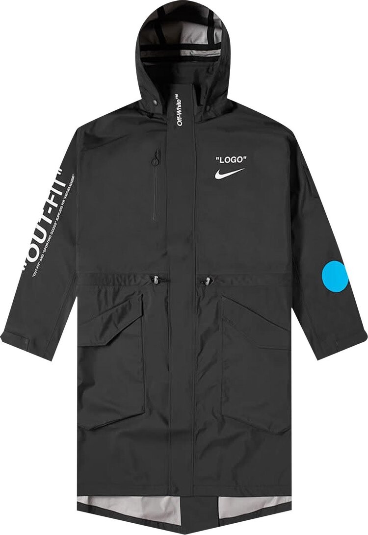 

Куртка Nikelab x Off-White Mercurial NRG X Jacket 'Black', черный