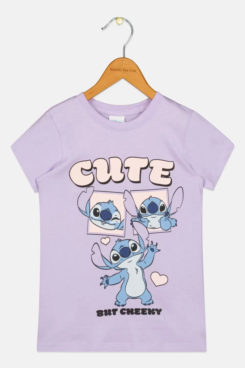 Футболка с принтом Lilo And Stitch Disney, фиолетовый — фото 2