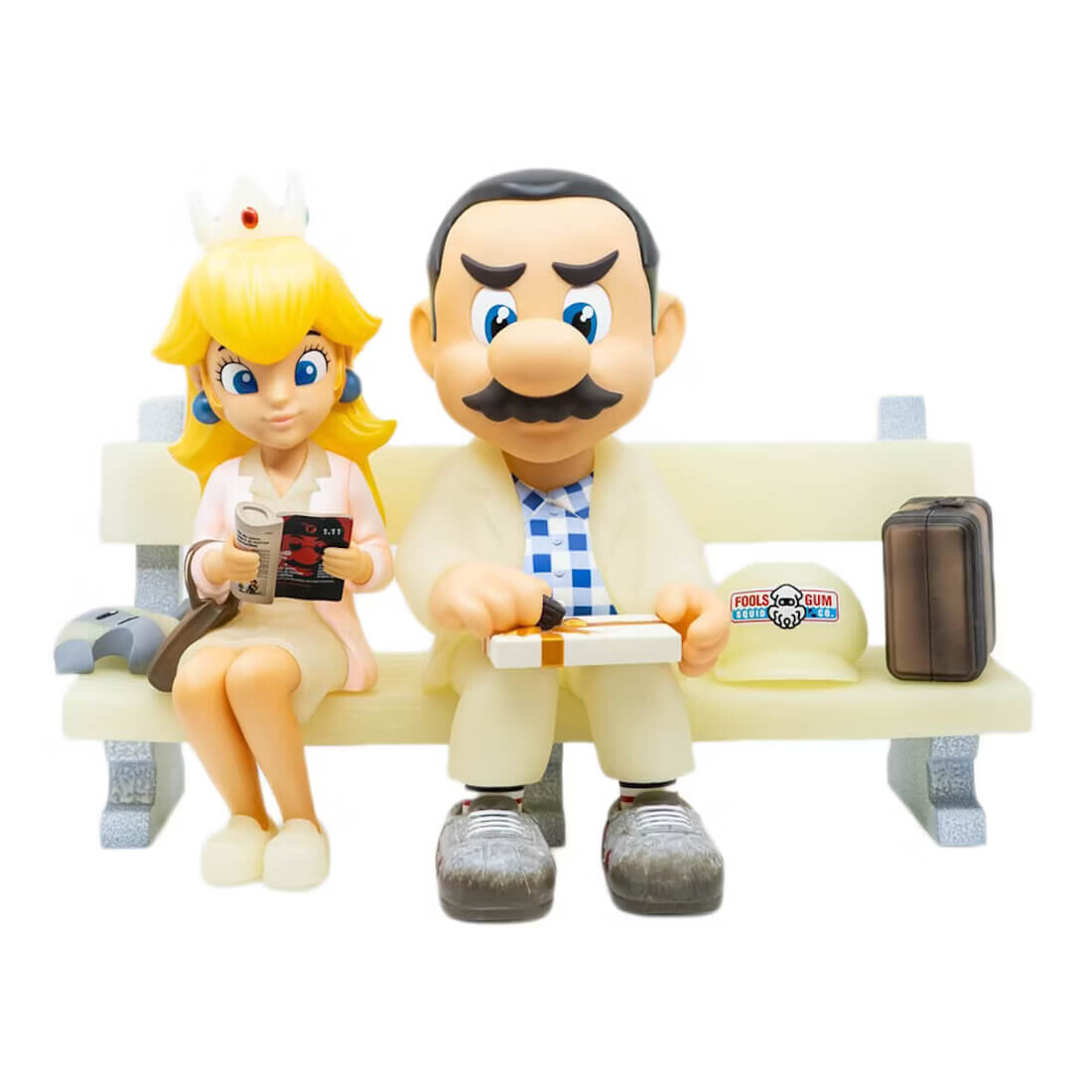 

Набор виниловых фигурок Fools Paradise Super Run GID, 2 фигурки + аксессуары, мультиколор