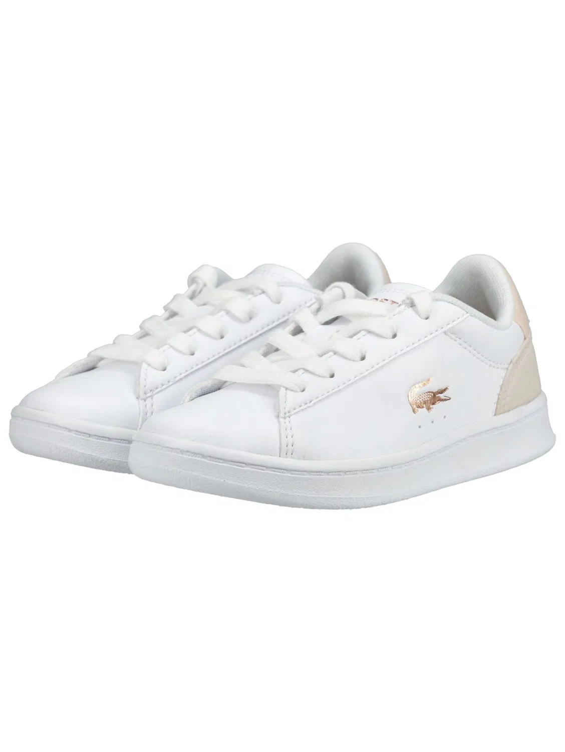 Кроссовки Lacoste белого цвета — фото 4