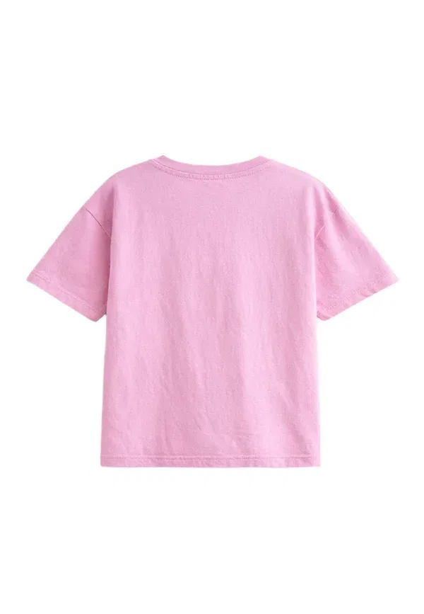 Комплект пижамы с Дисней, полоска, Lilo & Stitch, Marks & Spencer, pink, розовый — фото 2