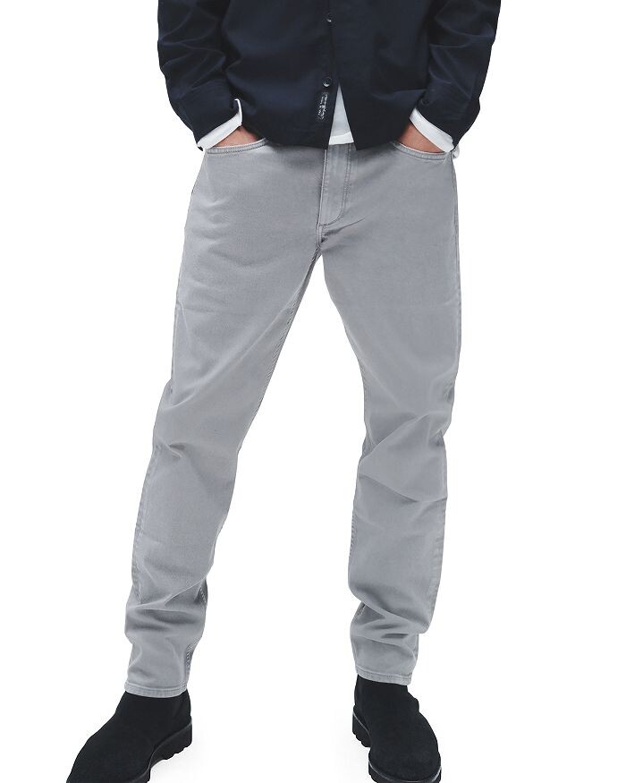 

Серые эластичные джинсы узкого кроя Fit 2 Aero rag &bone rag & bone, серый