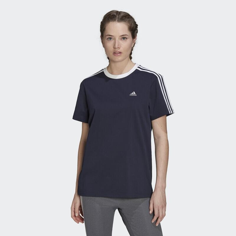 

Футболка Essentials с 3 полосками ADIDAS, цвет gruen