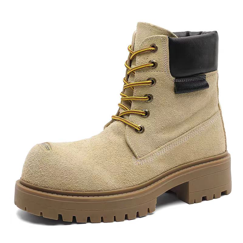 

TH FABRICATE Кремовые унисекс ботинки Crew Martin, цвет Beige