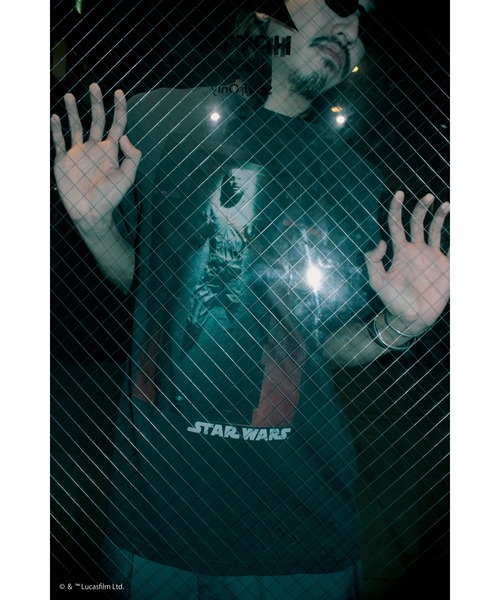 

Футболка с принтом Хана Соло, короткий рукав, свободный крой, пигментная отделка, винтажный вид STAR WARS