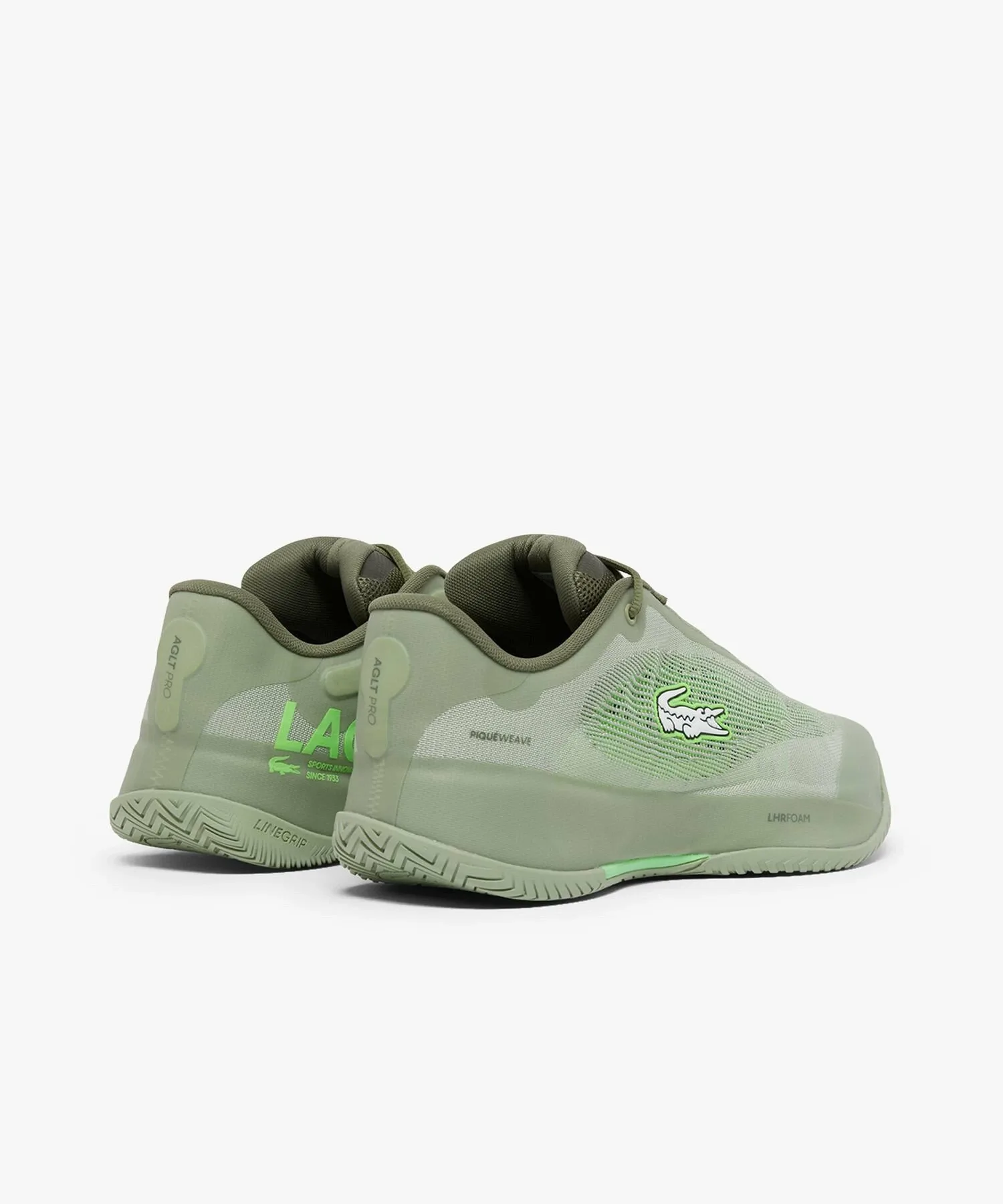 Мужские кроссовки AG-LT PRO 1261 SMA COOL MAX с сетчатым верхом LACOSTE, Green — фото 4