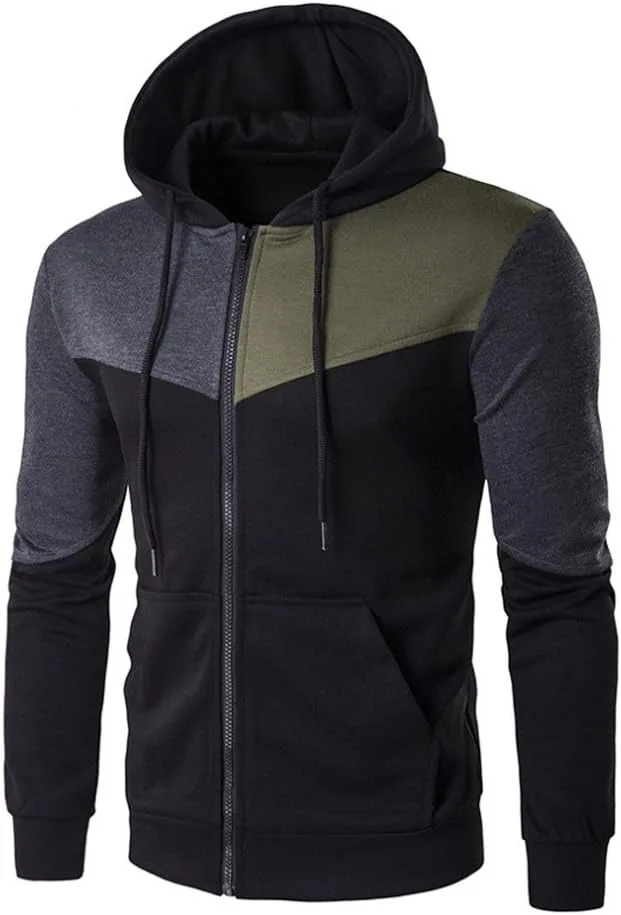 

Мужская худи на молнии с флисовой подкладкой Legou