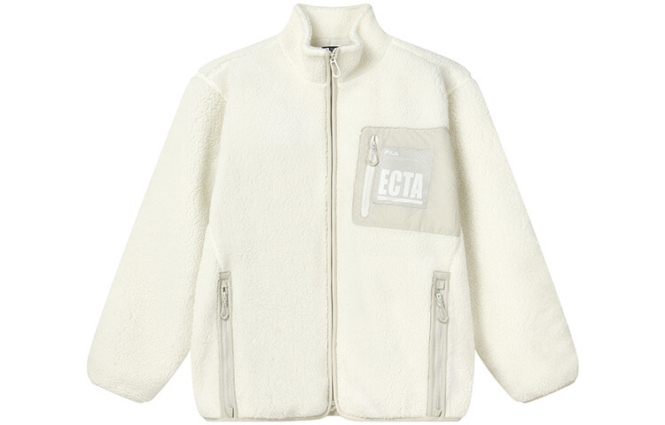 

Бархатная куртка мужская, цвет Off-white Fila, кремовый