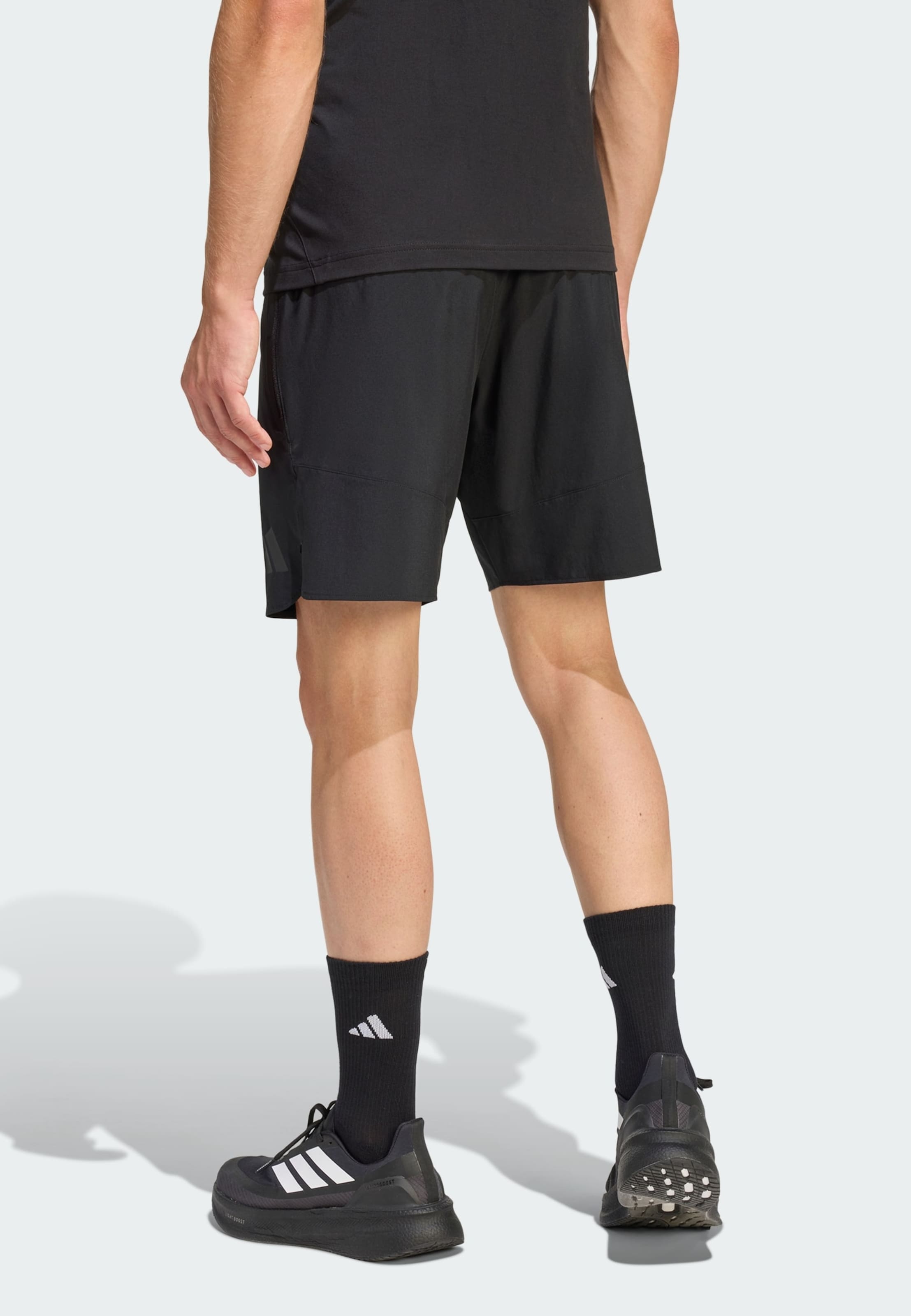 Adidas Performance Шорты для тренировок Regular 'Ttro Travel' черные — фото 3