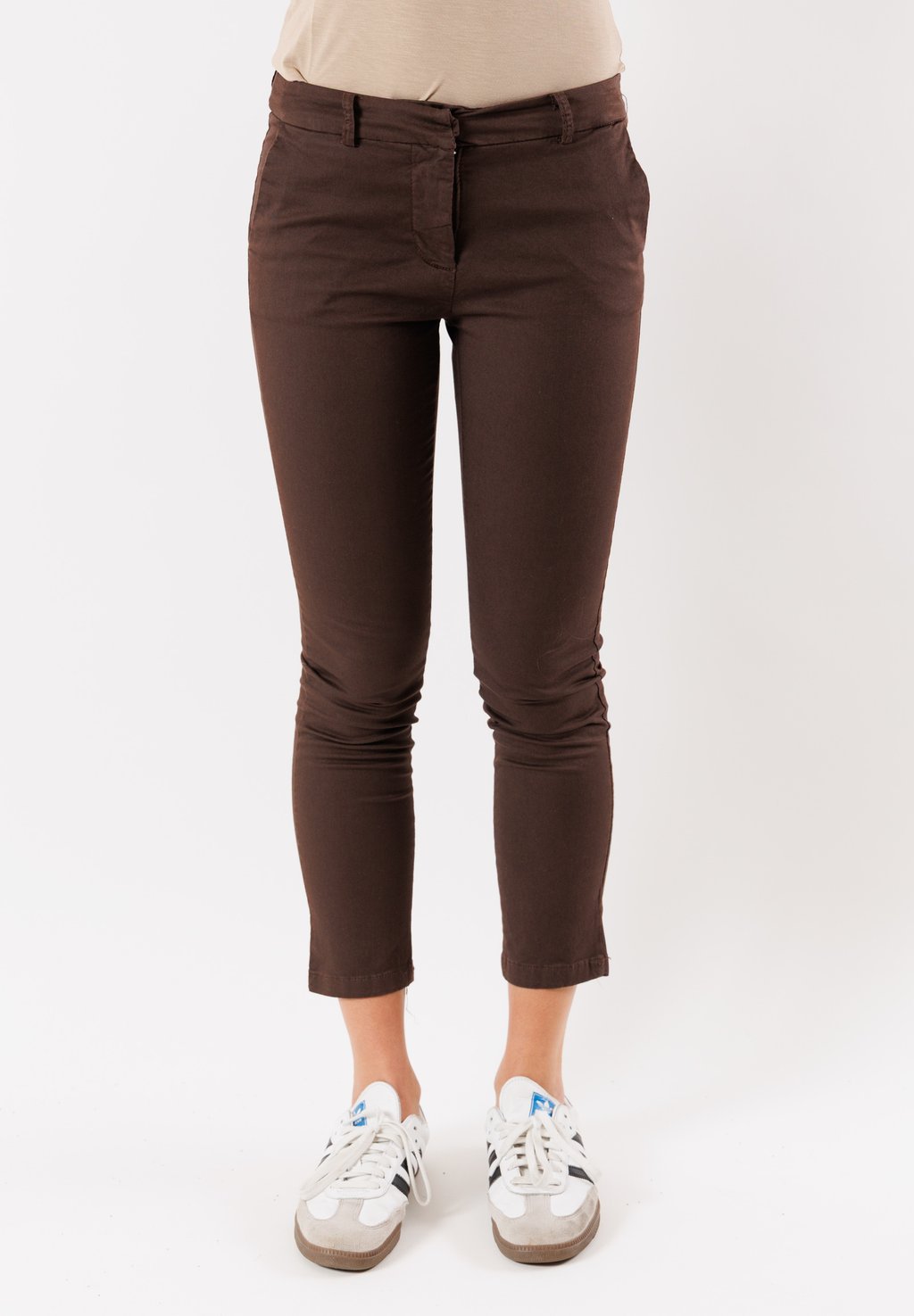 

Чино SLIM FIT KONTATTO, коричневый