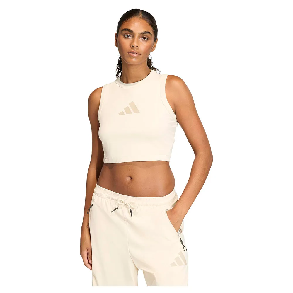 

Топ adidas Z.N.E, бежевый