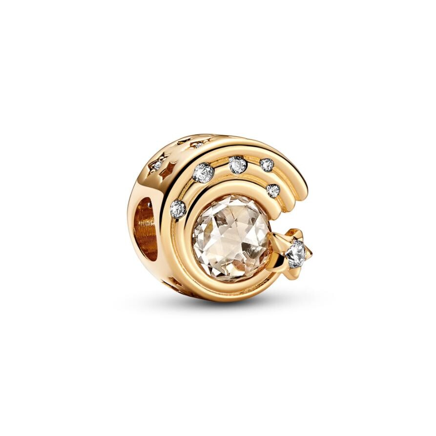 

Шарм Sparkling Shooting Star Pandora, покрытие - золото