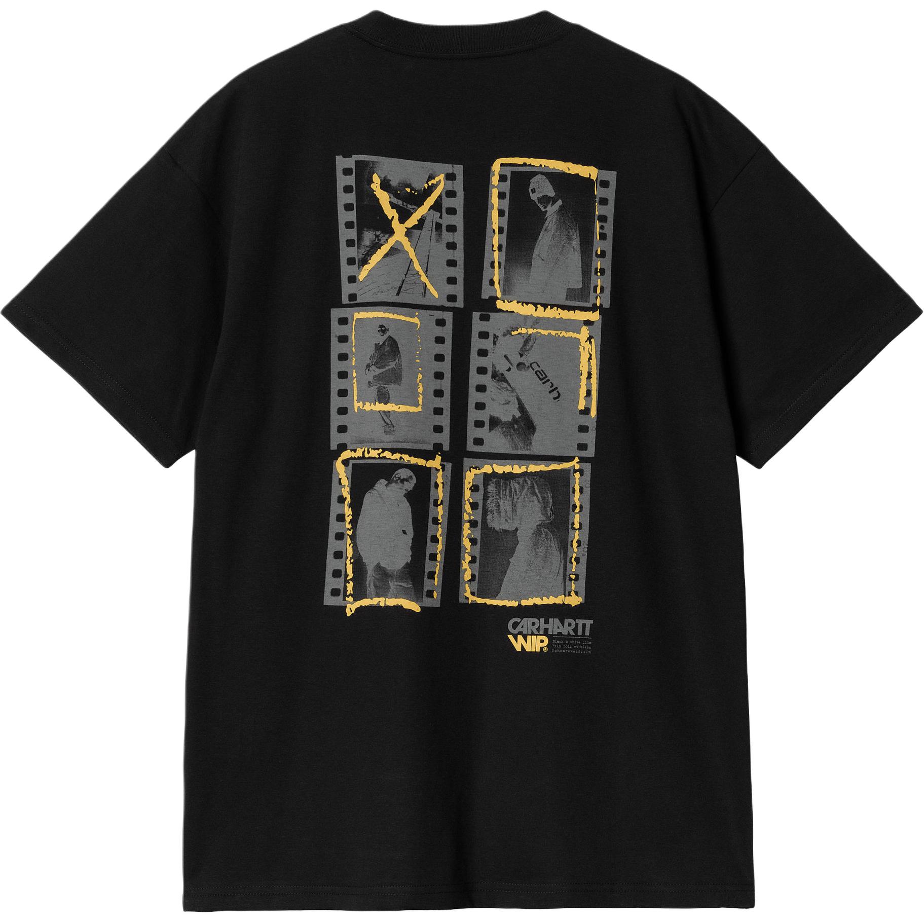 

Contact Sheet Cotton T-shirt Carhartt WIP, черный