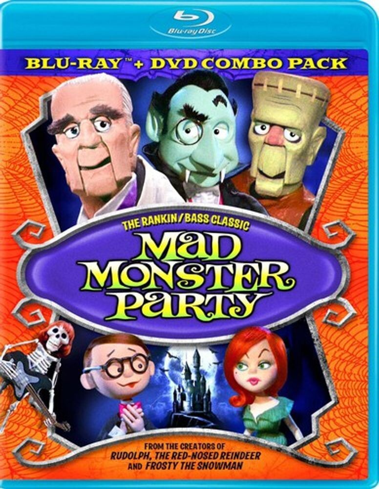 

Диск Blu-ray Mad Monster Party [1967]