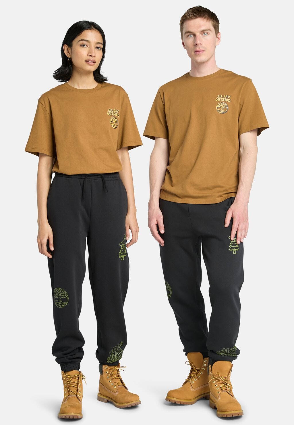 

Футболка с принтом SHORT SLEEVE TEE Timberland, темно-коричневый