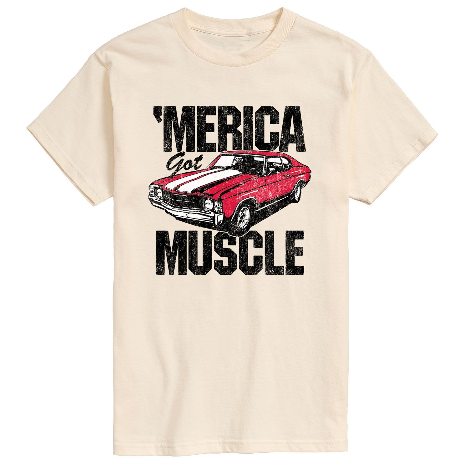 

Мужская футболка с рисунком «Merica Got Muscle Car» Licensed Character