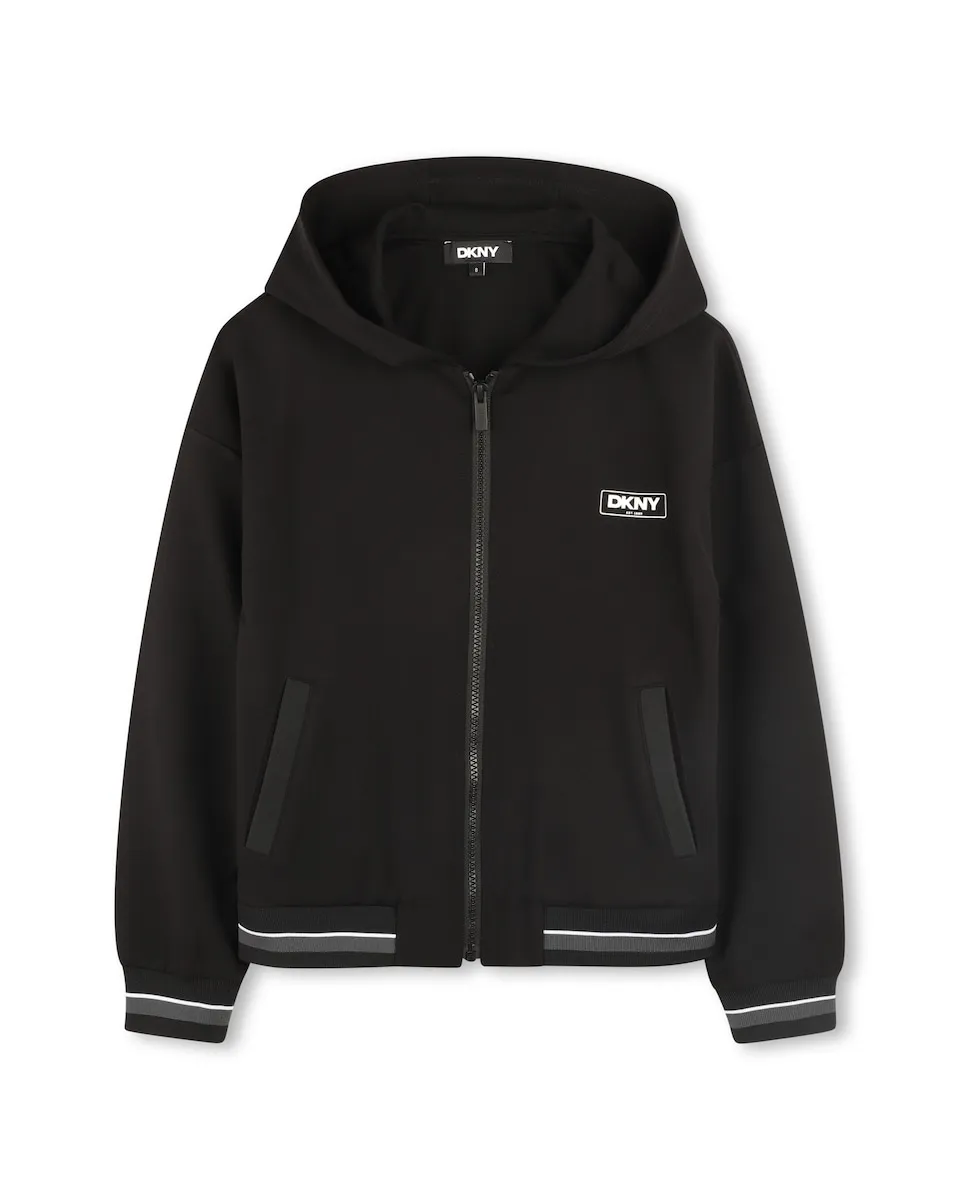 

Детская толстовка с длинным рукавом DKNY, черный
