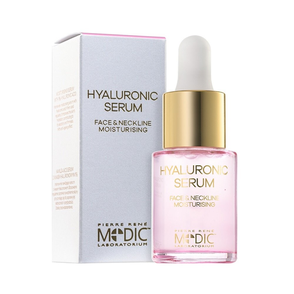 Сыворотка Pierre Rene — Medic Hyaluronic Serum, увлажняющая с гиалуроновой кислотой, 15 мл — фото 3