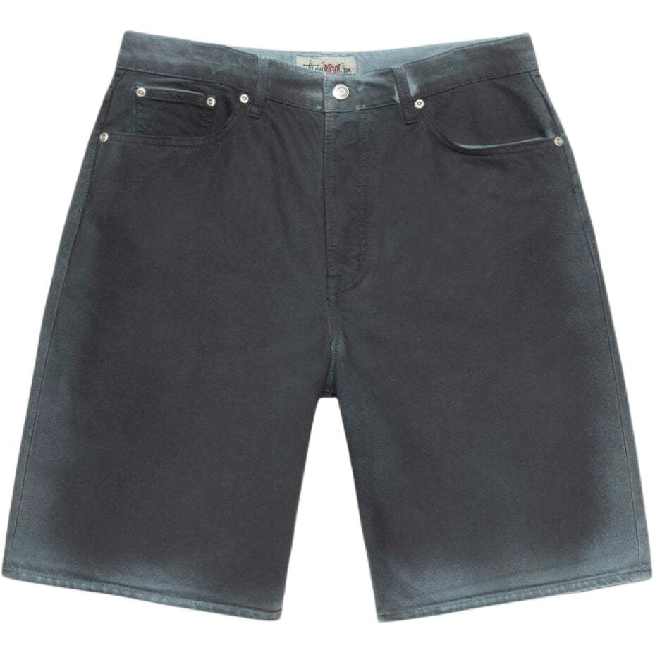 

SS24 Джинсовые шорты унисекс Stussy, оливковый