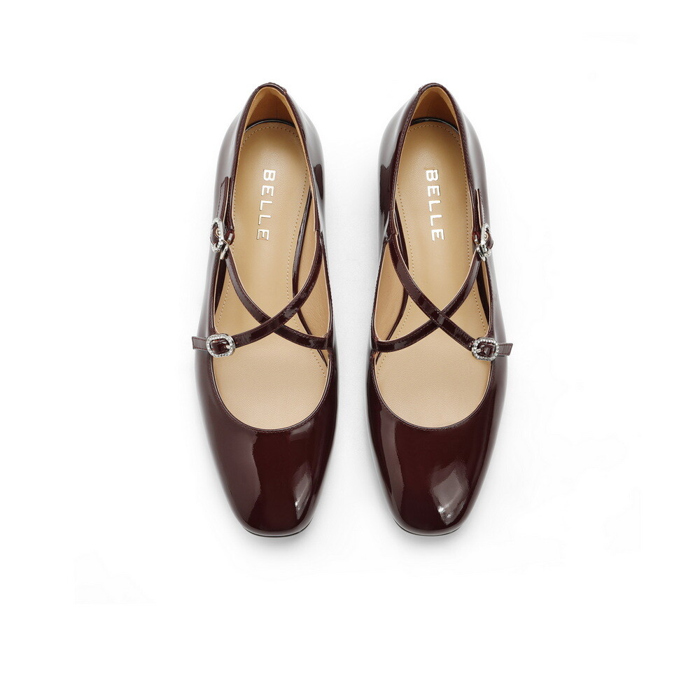 Туфли BELLE Mary Jane Shoes Women's, черный — фото 3