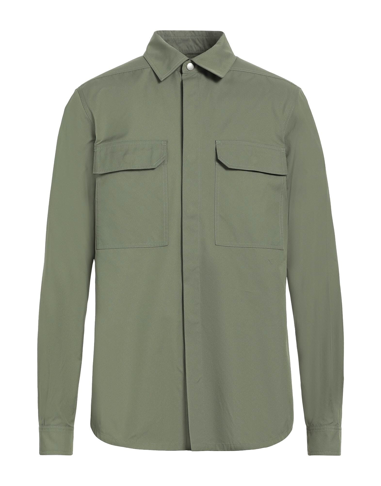 

Рубашка Rick Owens, темно-зелёный