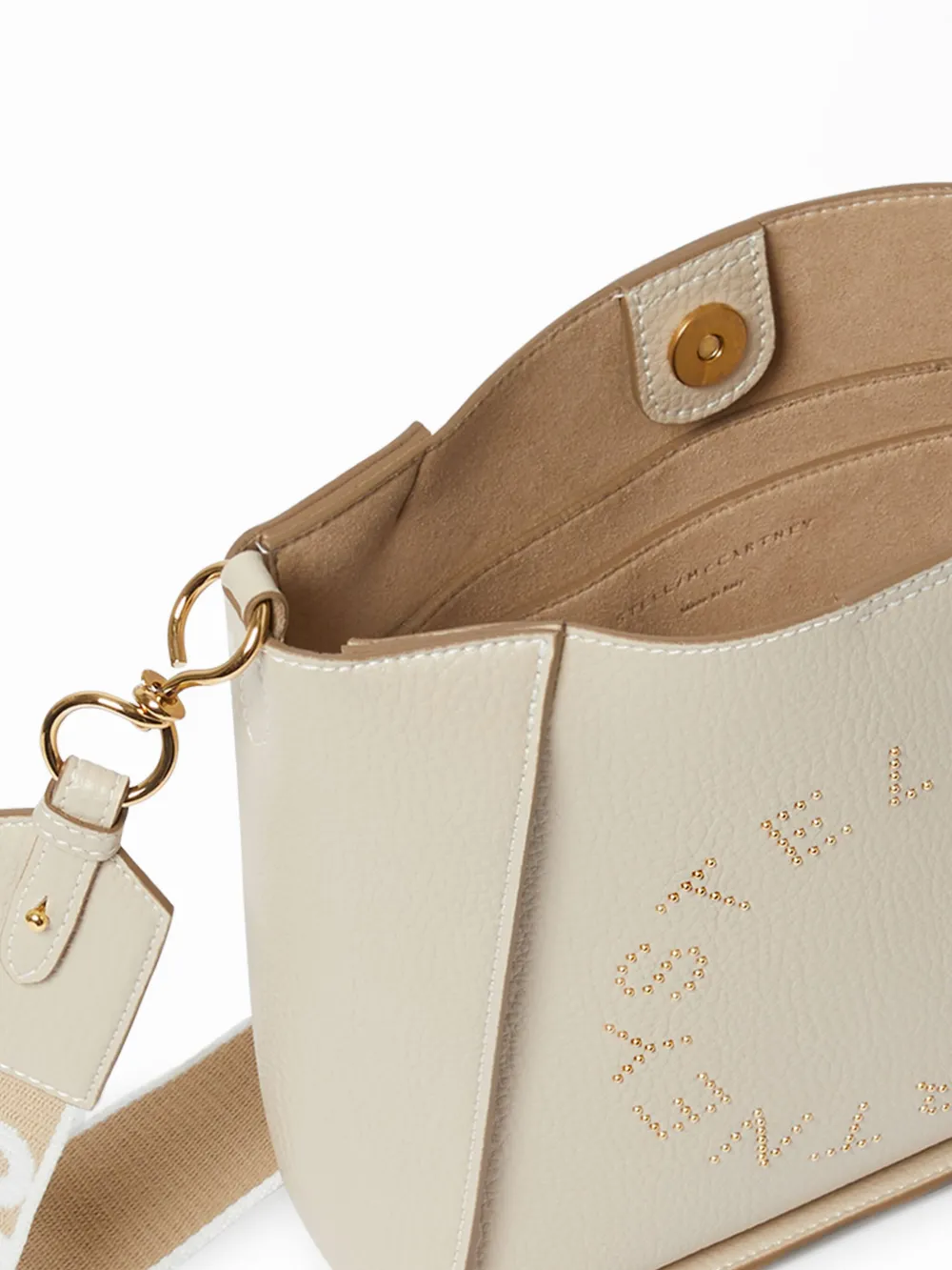Сумка на плечо Stella Logo из искусственной кожи STELLA MCCARTNEY, нейтральный — фото 4
