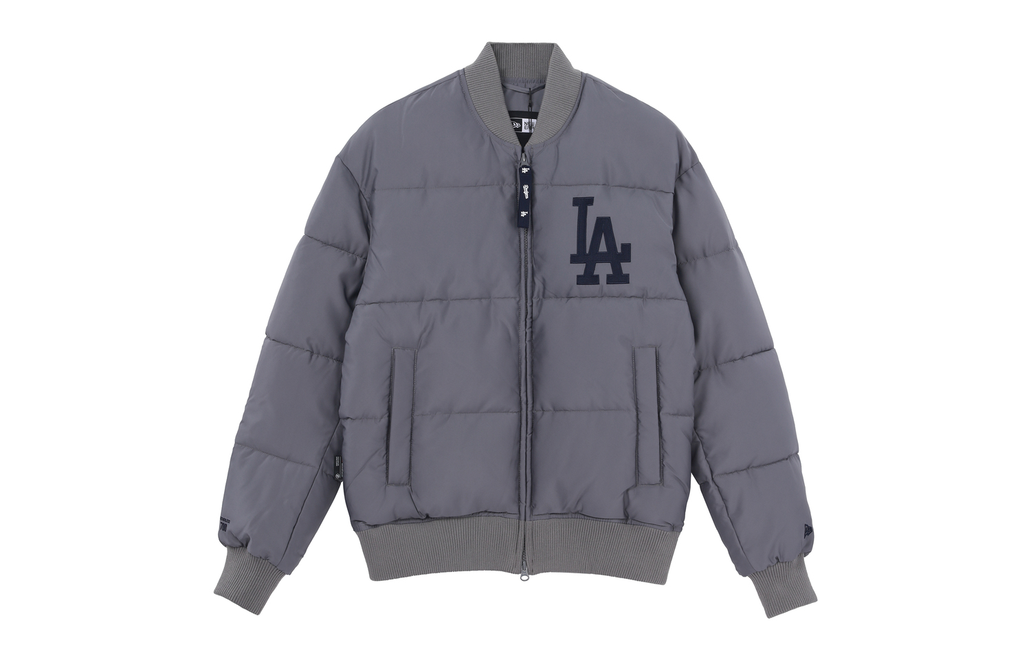 

New Era Пуховик унисекс серый, Gray