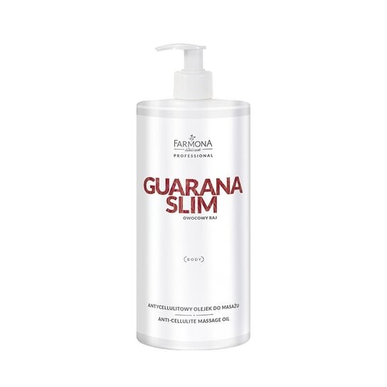 

Антицеллюлитное массажное масло Guarana Slim, 950мл Farmona Professional