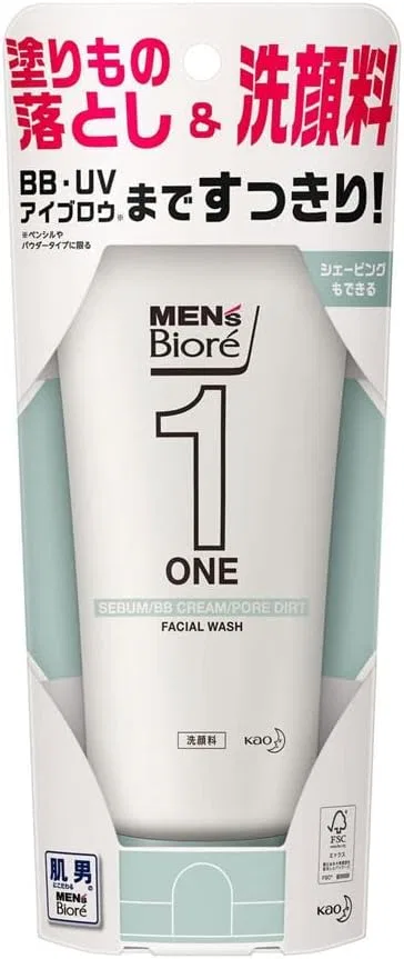 Набор Men's Biore — Гелей для умывания ONE, 5 шт по 200 г, очищающий — фото 2