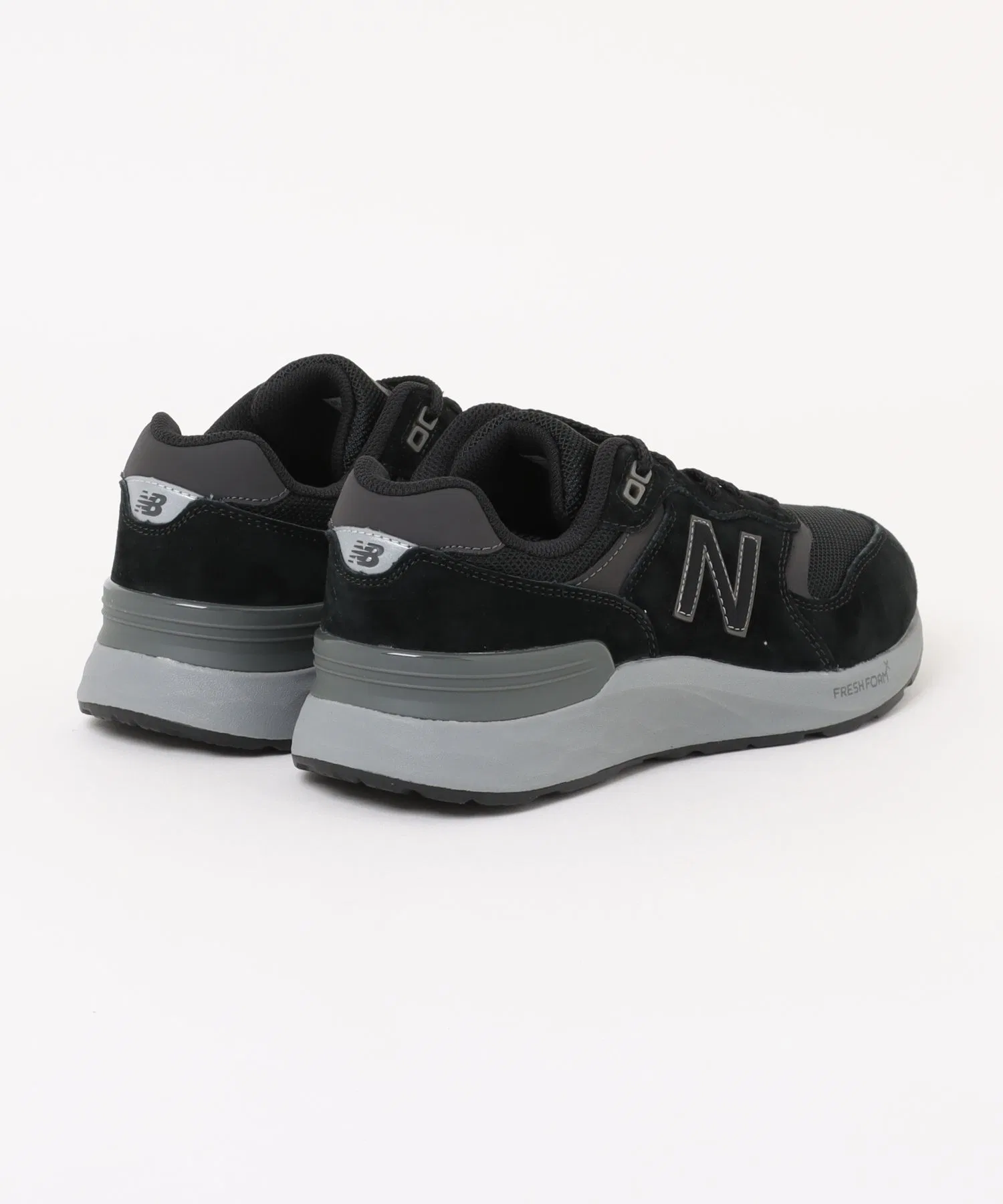 Мужские кроссовки New Balance WALKING FRESH FOAM 880 V7 чёрные — фото 2