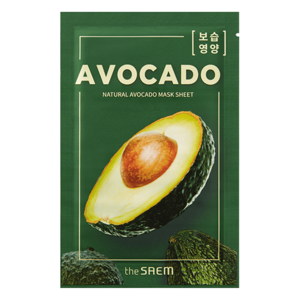 

Тканевая маска для лица, 21 мл The Saem Avocado
