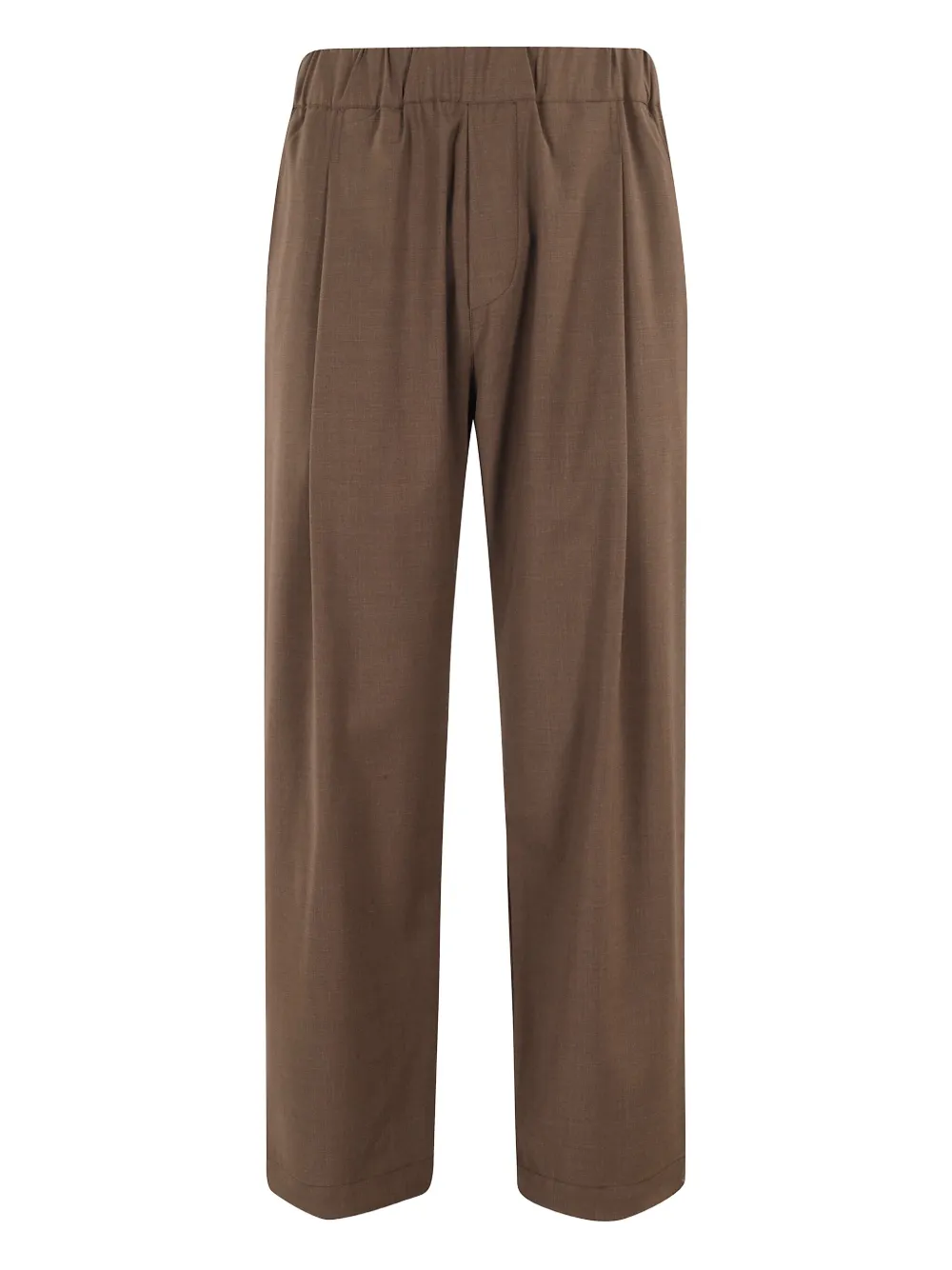 

Плиссированные брюки A Paper Kid, коричневый