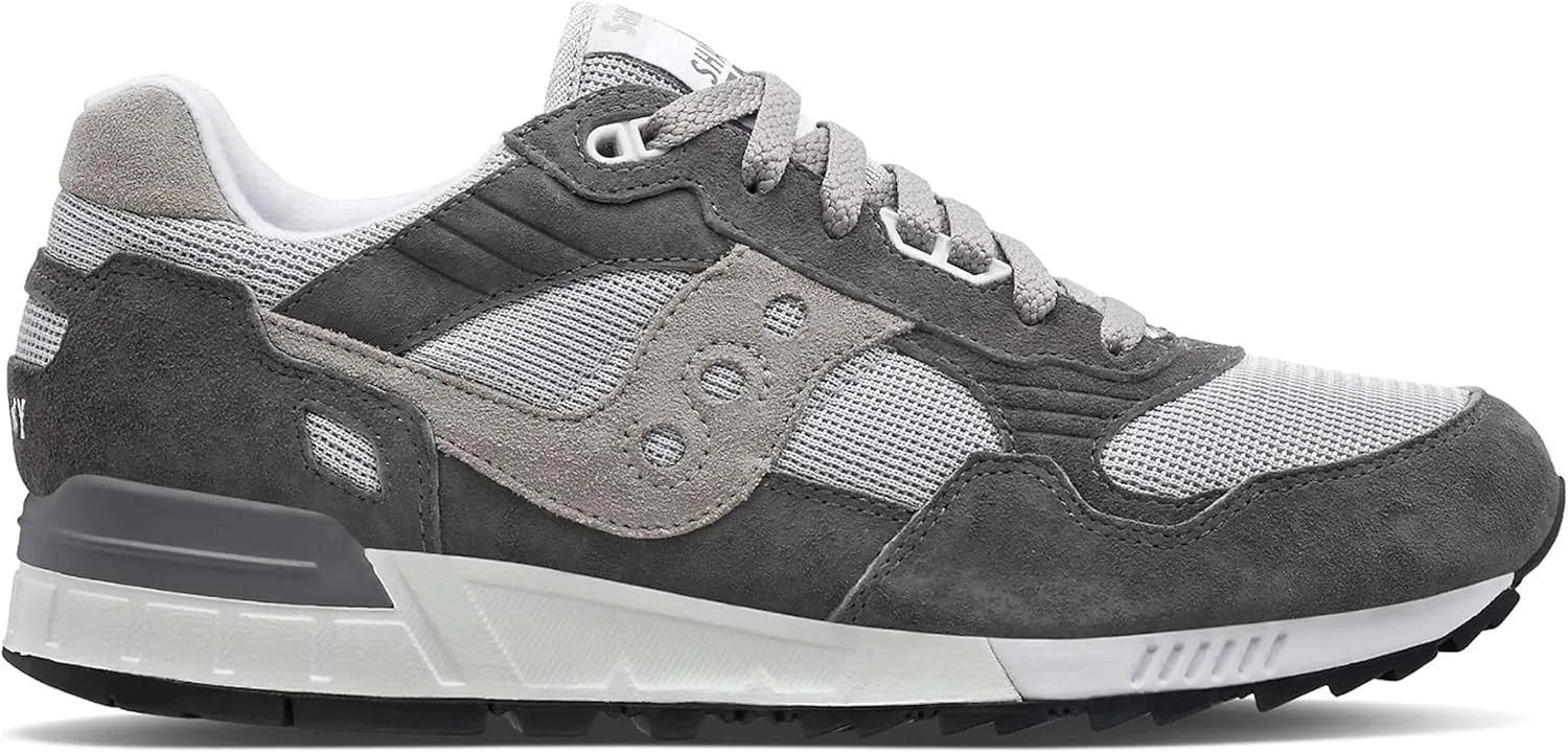Мужские кроссовки Saucony Shadow 5000 серо-серебристого цвета