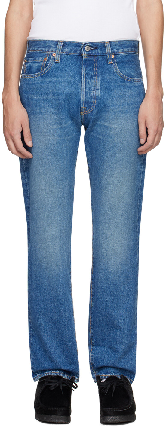

Синие джинсы 501 Levi'S, цвет Ghostride