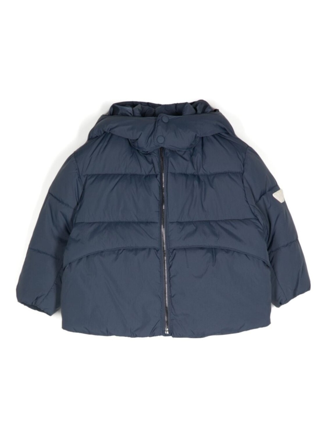 

Emporio Armani Kids пуховик с логотипом, синий