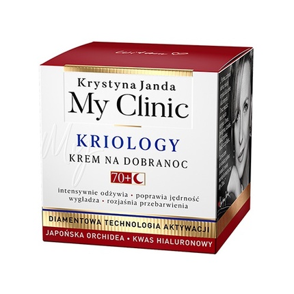 

Ночной крем Kriology 70 Японская орхидея Гиалуроновая кислота 50 мл My Clinic