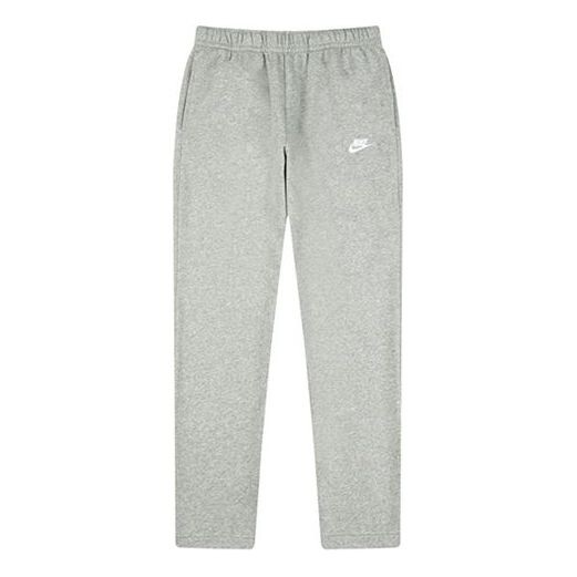 

Брюки m nsw club pant oh ft casual sports elastic waistband long pants gray Nike, серый