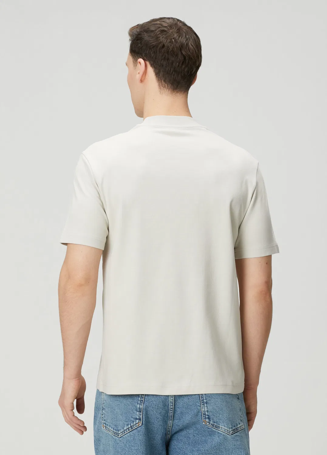 Футболка Emporio Armani, bej — фото 4
