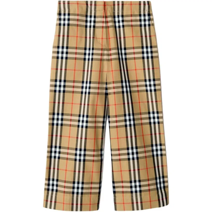 Детские брюки в стиле кэжуал Beige Burberry, Beige